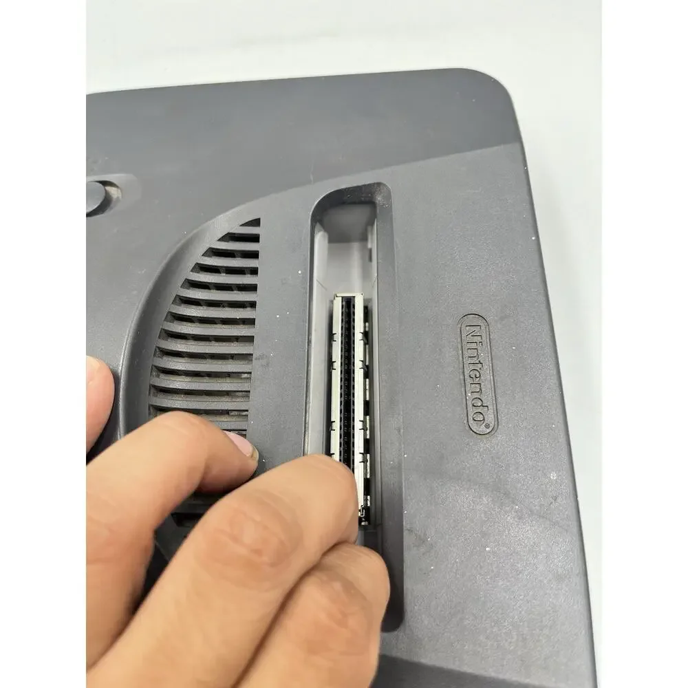 Nintendo 64 N64 Console & Expansion Pack Installed